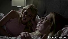 teen rides old man in cowgirl after blowjob turning into rough doggystyle with best friends parents at holiday