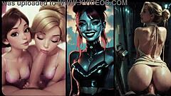 Oh Wow, AI Psychosis Delivers Intense Throatpie with Real Sounds and Rough Blowbang Action!