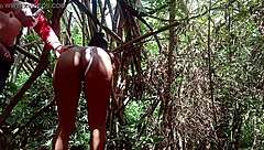 In a steamy encounter, a married woman gets intensely penetrated while her partner films the action.