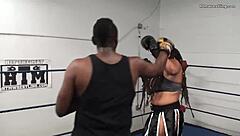 Feisty Feminista Challenges Male In Mixed Boxing Spar