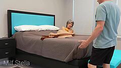 Stepgrandson Enjoys Gilf In Star Wars Costume For Wild Roleplay And Shaved Pussy Action