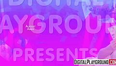 I feel so turned on watching April Snow and Marcus London in this hardcore amateur anal scene with cum dripping from her pussy in the snow.