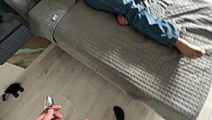 Stepfather Discovers Buttplug And Pounds Petite Latina In Doggystyle Anal Action