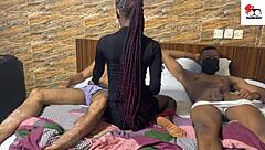 check out this real amateur threesome with hot group action 😍🔥