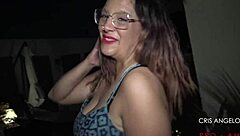 Dialogic title: Oh wow, lick my ass deeper while I finger myself backstage in this private pov session..!