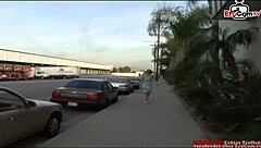 Blonde Natural Tits Babe's Wet Pussy Cumshot Casting