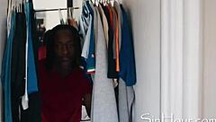 College Ally Spies On Lesbian Couple Demands Threesome With Monster Bbc!