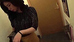 hey there, check out this horny asian babe getting wild in uncensored japanese jav amateur action