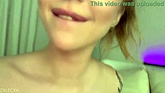 Hey cute blonde, want to show off your fingering skills in this homemade solo session?