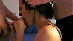 isa brings young latina friend for tight pussy threesome