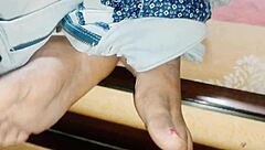 Bhabhi Neha squirts wildly fingering tight pussy Hindi moans