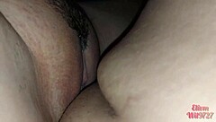 playing intimately with tempting latina babe close up