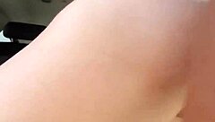 military milf takes big black cock doggystyle in public parking lot