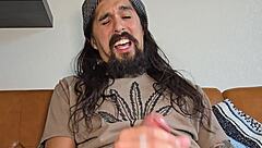 discover maxx stoner's tattooed biker cumshot compilation with long hair and tiny waist