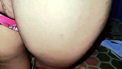 massaging hot young babe turns into creampie fuck