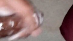 superdarius jerks off sloppy cumshot before bedtime