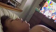 rub these fat juicy latina tits until massive milf orgasm hits