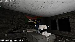 bbc monster cock pounds snowbunny pussy in roblox condo surprise creampie?