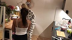 Braless College Girls Flash Tight Pussy Thongs Party