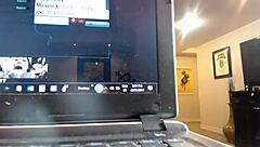 i play with my big tits wet clit