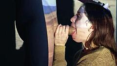 my young friend took double facial cumshot