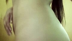 latina teen big tits masturbates craving huge cock