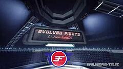 Jenevieve Hexxx vs Juliette March Rough Lesbian Wrestling