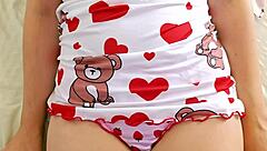 shameless amateur rubs wet pussy as dick slips deep into her warm tight cunt