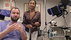 Miss Mars Smuggles in Latex Handcuffs Backstage