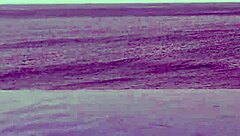 skinny japanese college girl's infinity pool tease