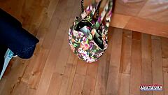 Petite blonde bonnie wolf masturbates rimjobs deepthroats cock