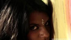 Erotic Brunette Fulfills Nighttime Arousal Dreams Dancing