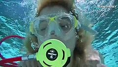 cruz makes the pool super messy