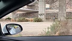 Fucking Slut in Public Convertible Pantyhose Flashing