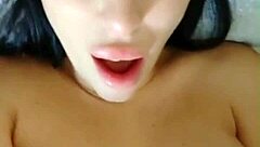 Brunette Fingers Her Dripping Wet Pussy to Orgasm