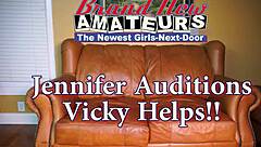 vicky and jennifer's steamy double blowjob ends in hot jizz facial