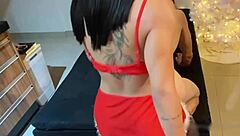 Trans Domme Pounds Man's Ass With Passionate Anal Thrusts