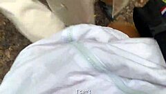 i fuck naughty blonde outside forest public