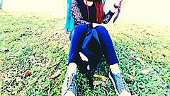 Latina teen's huge ass takes cash for wild outdoor anal pounding 💦🍑