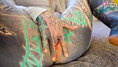 Anuskatzz crazy dap double anal penetration three big cocks destruction