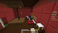 Minecraft lesbian sex game with cute partner