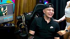 bianca demarchi teases ruan biting his ear and neck showing off her hot body silhouette