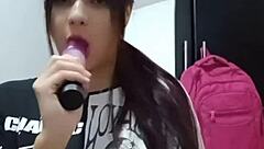 colombian masseuse in lingerie ends up fucking client in real homemade session