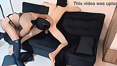 transsexual crossdresser pounds tight ass with huge cock deep