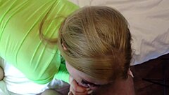 blonde college babe bent over pov doggystyle deserves huge cum reward