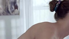 octavia red seduced by busty blonde masseuse