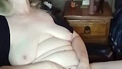 hot milf unleashes big tits in early morning masturbation frenzy