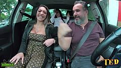 i luv paola venturine n gabriela andrade naked in car stoppin street traffic