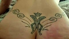 check out this fat ass white babe riding that huge cock interracial style