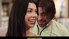 Stepbro's Dirty Thoughts Turn Stepsis Holly Day Wild In Hospital